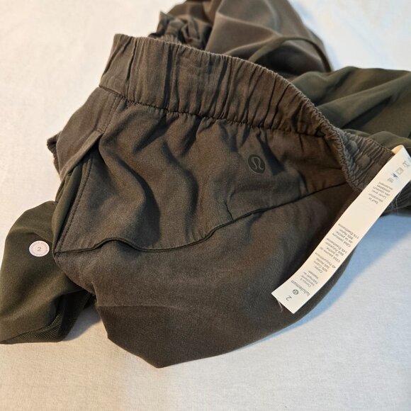 LULULEMON Green Adapted State High-Rise Full Length Jogger Pant Size 2 LIKE NEW! - Picture 9 of 16